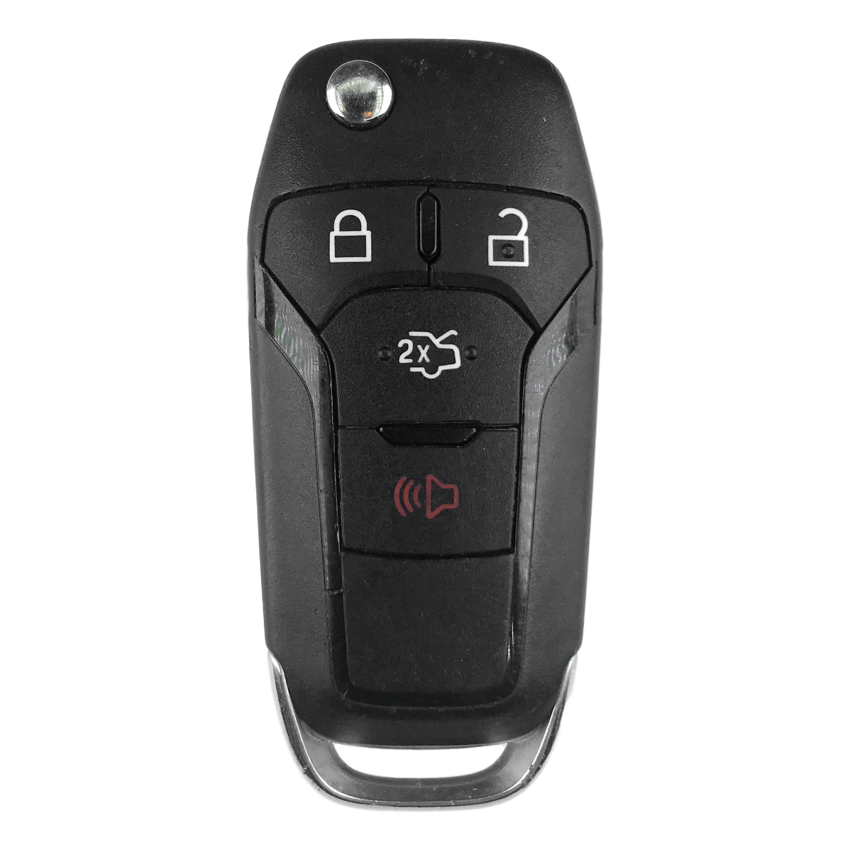 Ford Fusion 2013-2017 4 Button Flip Key Remote For N5F-A08TAA (2 Pack)
