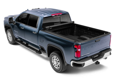 Lund 15-19 Sierra Silverado 2500/3500 (8ft. Bed) Genesis Elite Roll Up Tonneau Cover - Black
