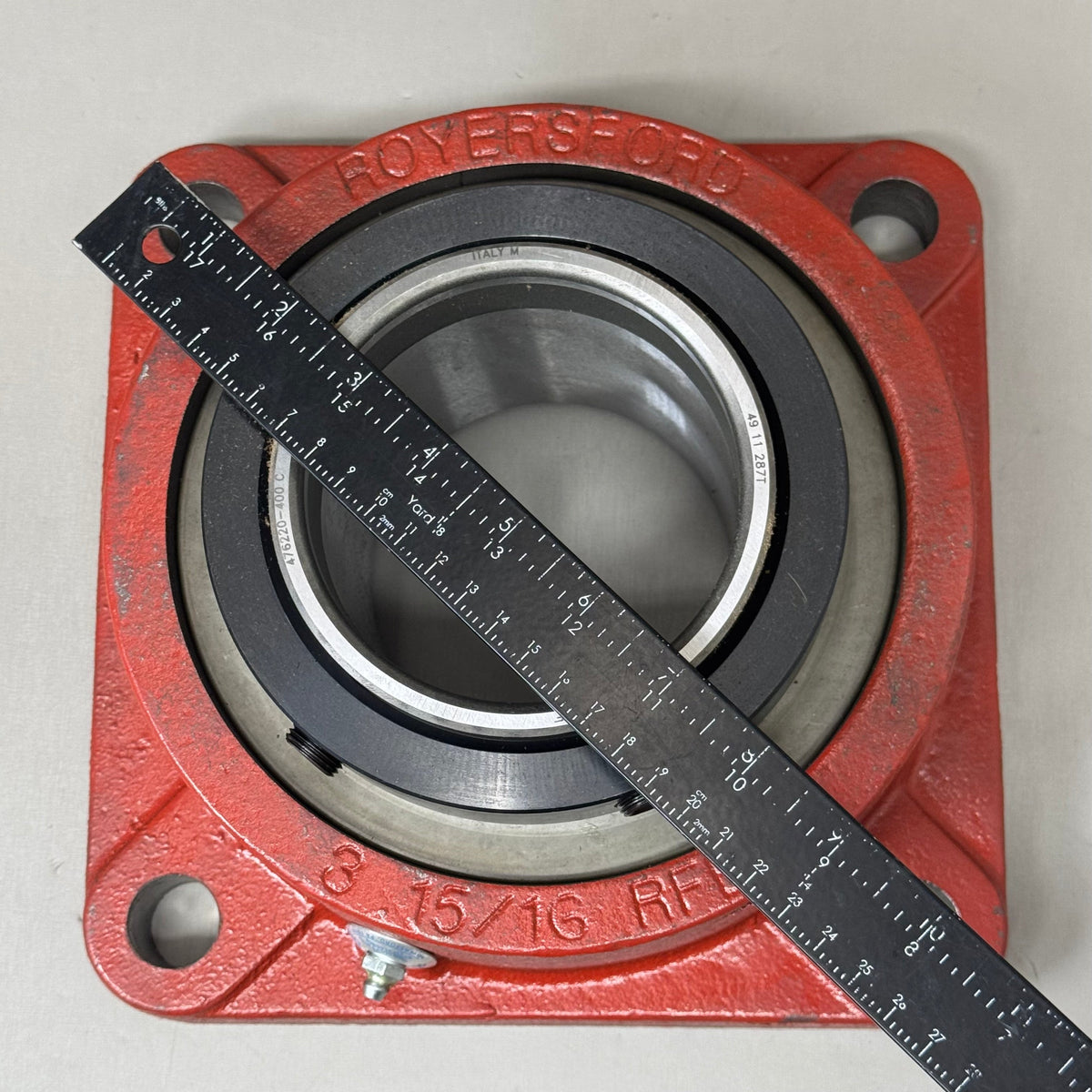 ROYERSFORD Spherical 4Bolt Flange Bearing 4"Non-Expansion SKF Inserts 40-05-N400