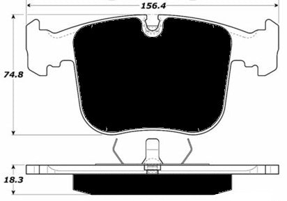 Porterfield Brake Pads for 1991 BMW 850Ci
