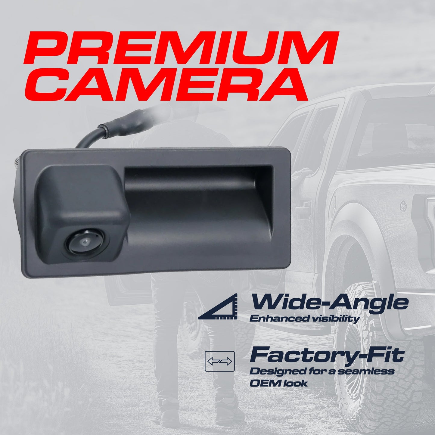 Audi A3/S3 Sedan (2015-2020), A3 E-Tron (2016-2017) / VW Tiguan/Tiguan Limited (2012-2017) OEM Replacement Backup Camera OE Part # 5N0-827-566-AL