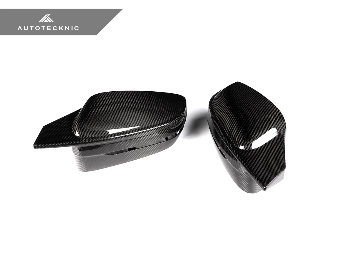 AutoTecknic G8X Style M-Inspired Version II Dry Carbon Mirror Covers - BMW G42 2-Series