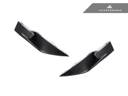 AutoTecknic Dry Carbon Front Aero Splitter Set - BMW G80 M3 | G82/ G83 M4