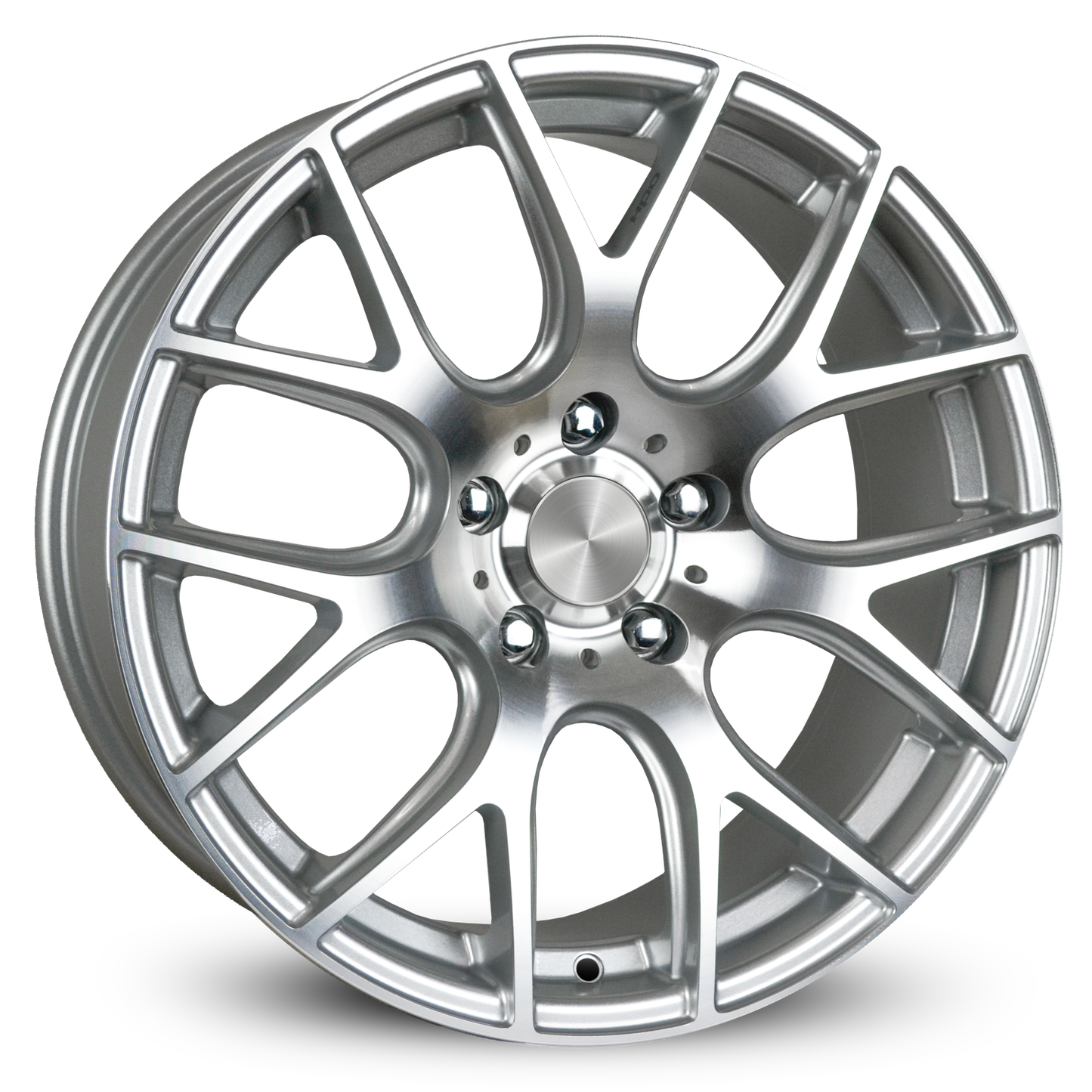 PRO SPOKE | Silver Machined Face | 18x8.0 ( 5x120 )