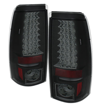 Spyder Chevy Silverado 1500 99-02 (Not Fit Stepside) LED Tail Lights Blk Smke ALT-YD-CS99-LED-BSM 5078063