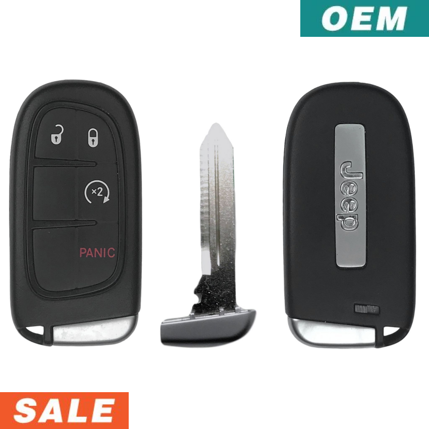 Jeep Cherokee 2014-2019 OEM 4 Button Smart Key GQ4-54T