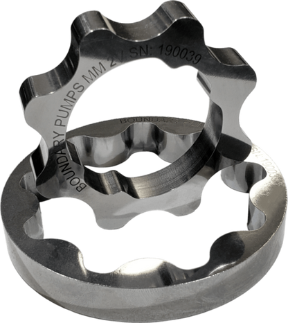Boundary 99-00 Ford Mod Motor V8 2V 4.6L MartenWear Treated Billet Oil Pump Gear MM-OPG-2V-M