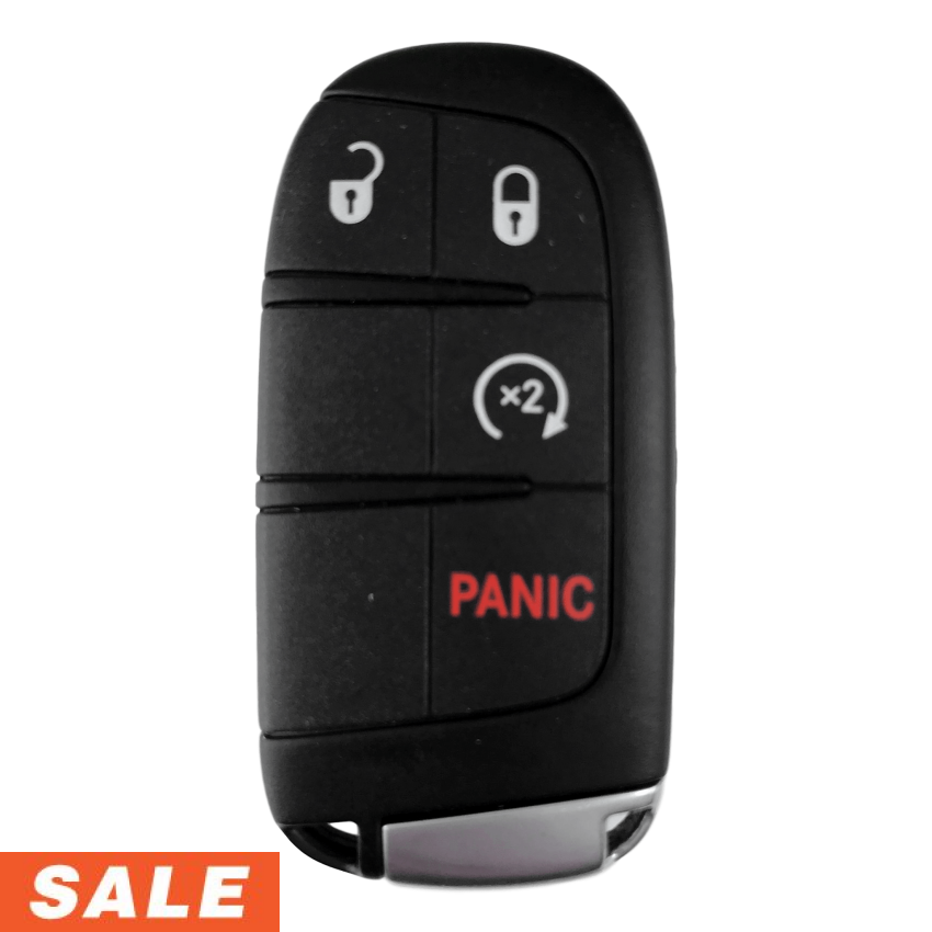 Chrysler Dodge Jeep 4 Button Smart Key 2011-2024 for FCC: M3N-40821302