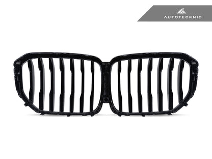 AutoTecknic Dry Carbon Fiber Front Grille - BMW G05 X5 Pre-LCI