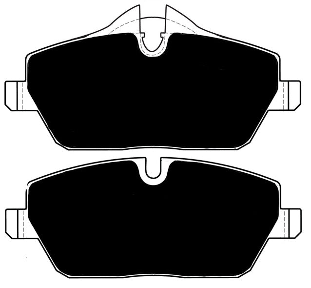 Porterfield Brake Pads for 2015 MINI Roadster