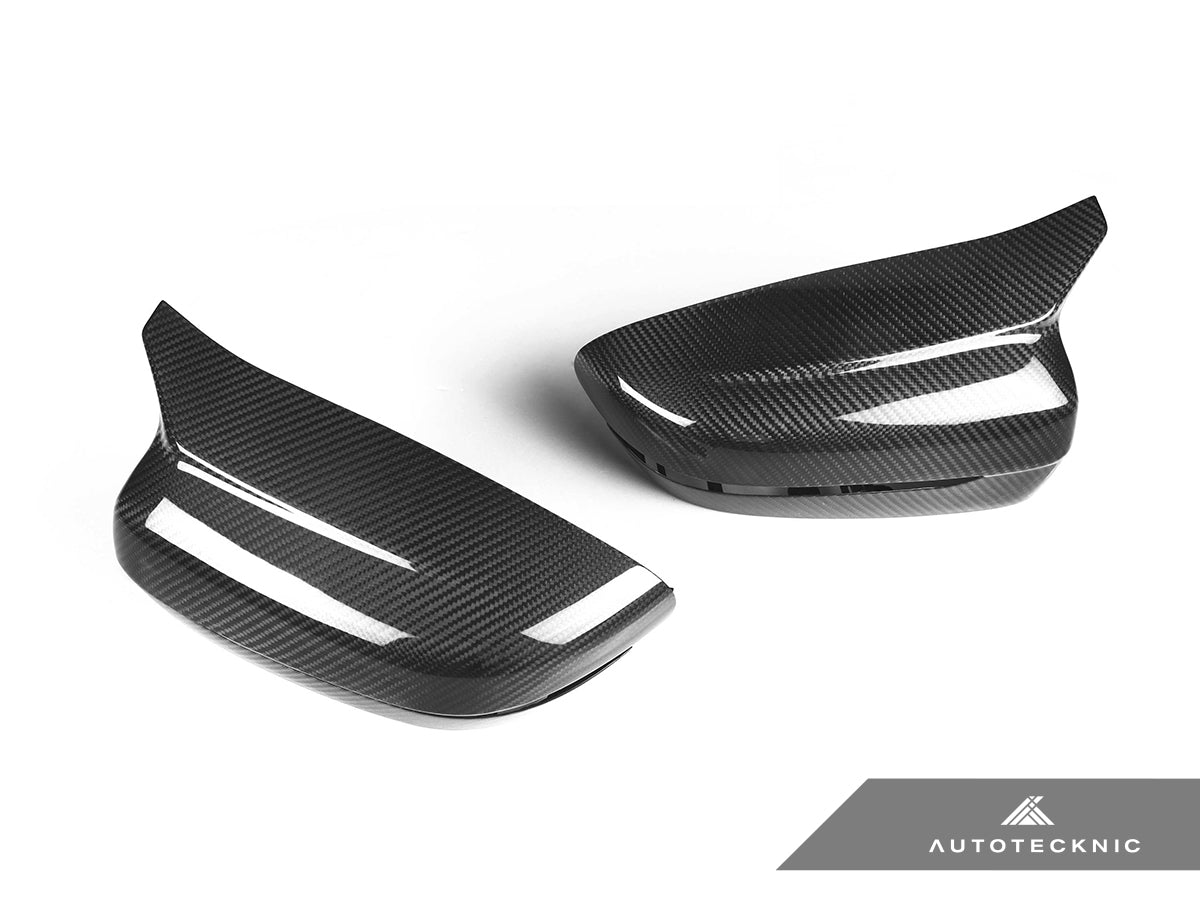 AutoTecknic M-Inspired Carbon Fiber Mirror Covers - BMW G14/ G15/ G16 8-Series