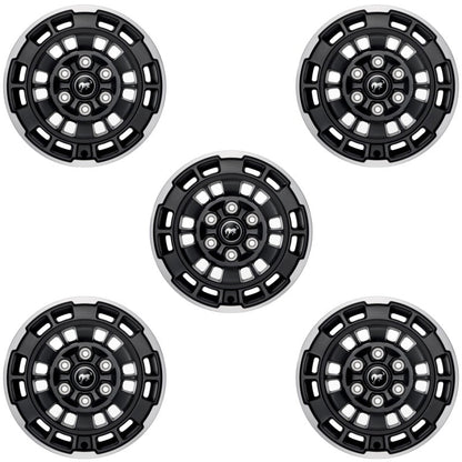 Ford Racing 21-24 Bronco 17in x 8.5in Machined Face Wheel Kit M-1007K-P1785MBM