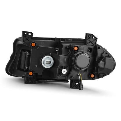 AlphaRex 15-23 Dodge Charger LUXX-Series LED Proj Headlights Black w/Activtn Lgt & Seq.Sig / SB DRL 880599 *Discontinued