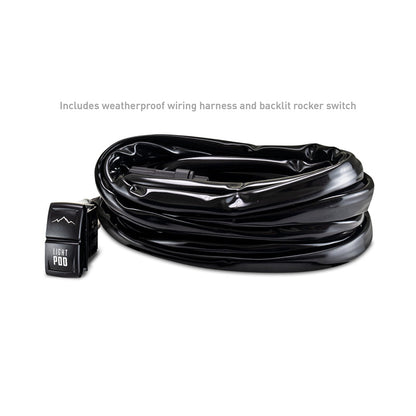 Borne Off-Road Light Pods (Kit of 2) 3x3 Flood BNLT-LP33-2F