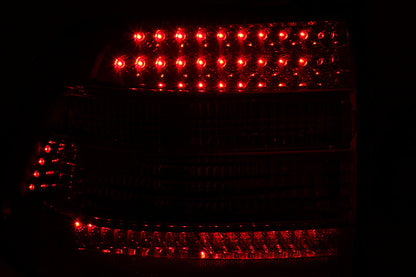 Anzo 2003-2006 Porsche Cayenne LED Tail lights Red/Clear
