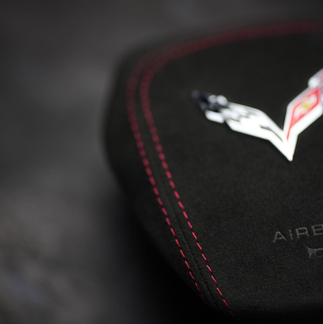 Exclusive Steering Custom Airbag Cover for 2014-2019 Corvette C7