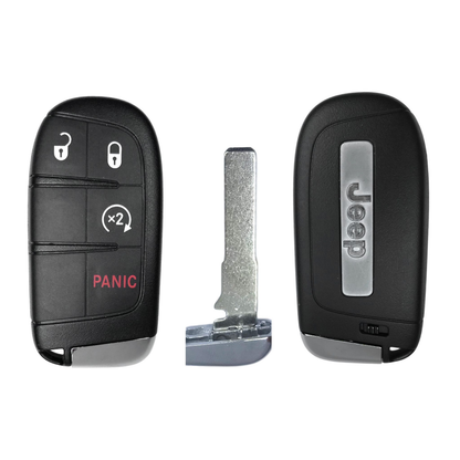 Jeep Compass 2017-2026 OEM 4 Button Smart Key M3N-40821302 PN: 68250337AB