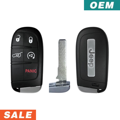 Jeep Compass 2017-2026 OEM 5 Button Smart Key M3N-40821302 PN: 68250343AB
