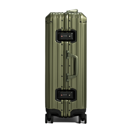 TREVA Aluminum Suitcase Army Green