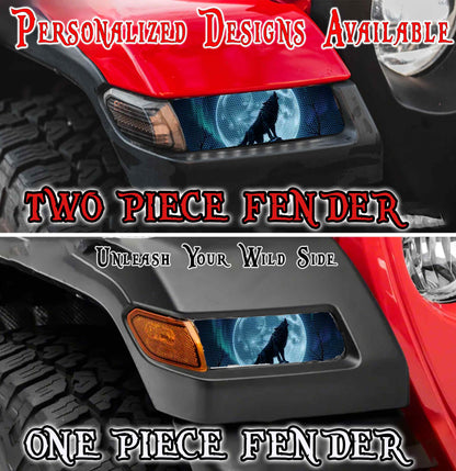 Wolf moon Jl and Gladiator Turn signal decal. 59