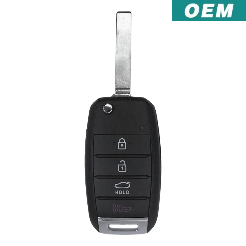 Kia Rio 2018-2019 OEM 4 Button Flip Key FCC: NYOSYEC4TX1611 PN: 95430-H9700