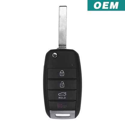 Kia Rio 2022-2023 OEM 4 Button Flip Key NYOSYEC4TX1611 H9850