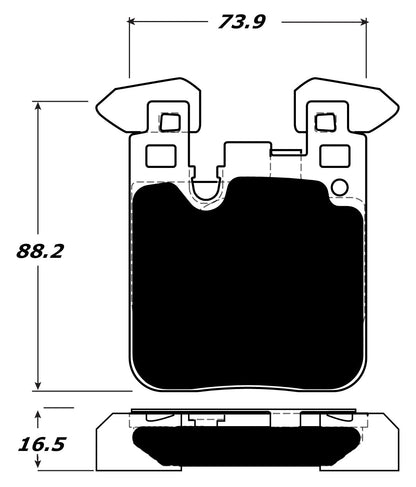 Porterfield Brake Pads for 2017 BMW 430i/430ix - M Brakes