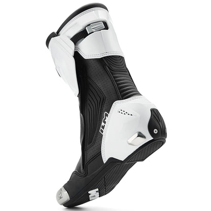 ILM Motorcycle Racing Boots Enhanced Ventilation Anti Slip Street Riding Sport Footwear CE Protective Gear Model BRC1