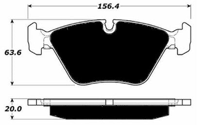 Porterfield Brake Pads for 2006 BMW X3