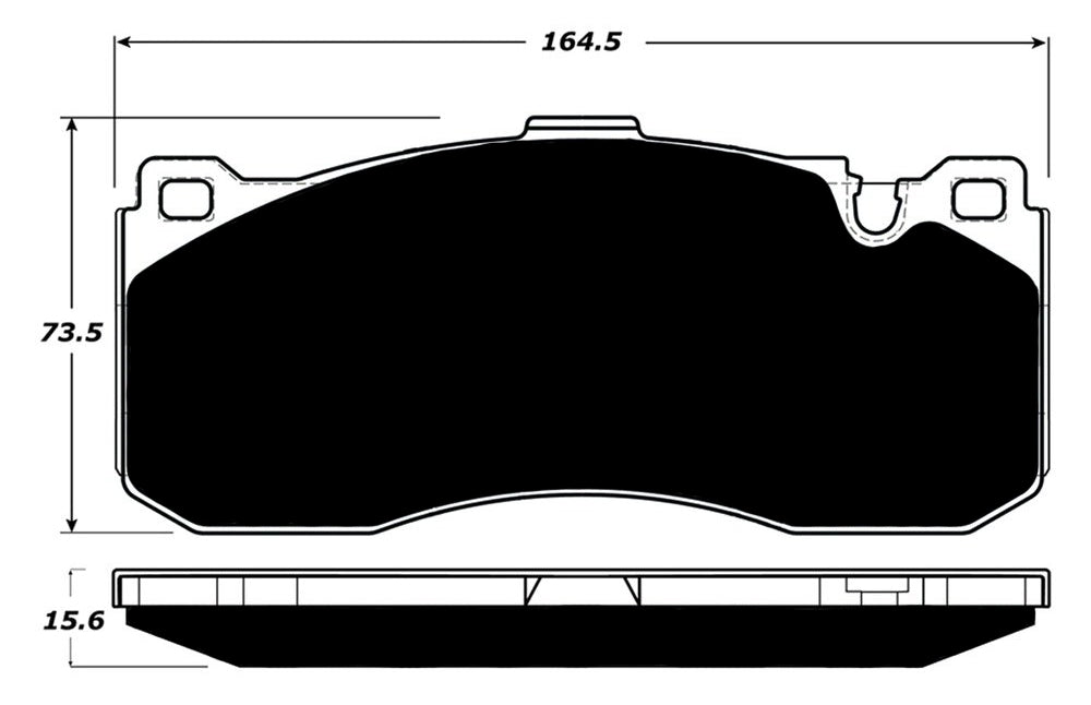 Porterfield Brake Pads for 2012 MINI Cooper 2 Door Hardtop w/JCW GP