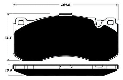 Porterfield Brake Pads for 2011 BMW 135i