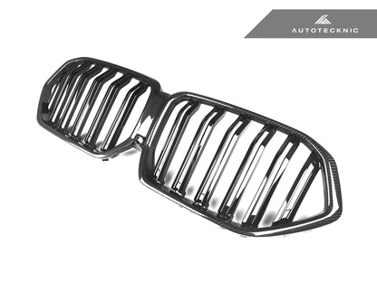 AutoTecknic Dual-Slats Dry Carbon Front Grille - BMW G06 X6 Pre-LCI