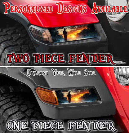Fishing Jl and Gladiator Turn signal decal 60