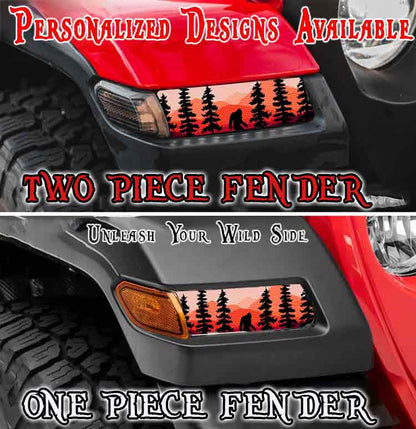 Bigfoot Jl and Gladiator Turn signal decal 62