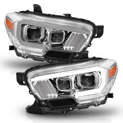 Anzo  2016-2017 Toyota Tacoma Projector Headlights w/ Plank Style