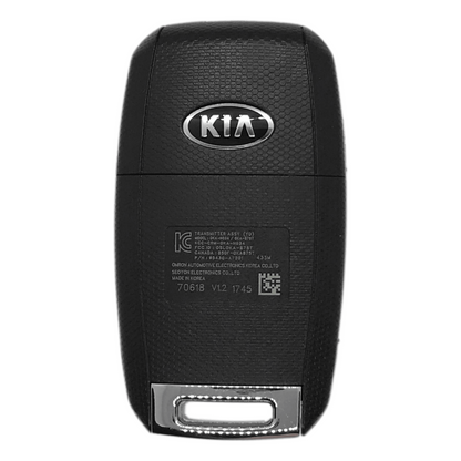Kia Forte 2017-2018 OEM 4 Button Flip Key Remote OSLOKA-875T 95430-A7200