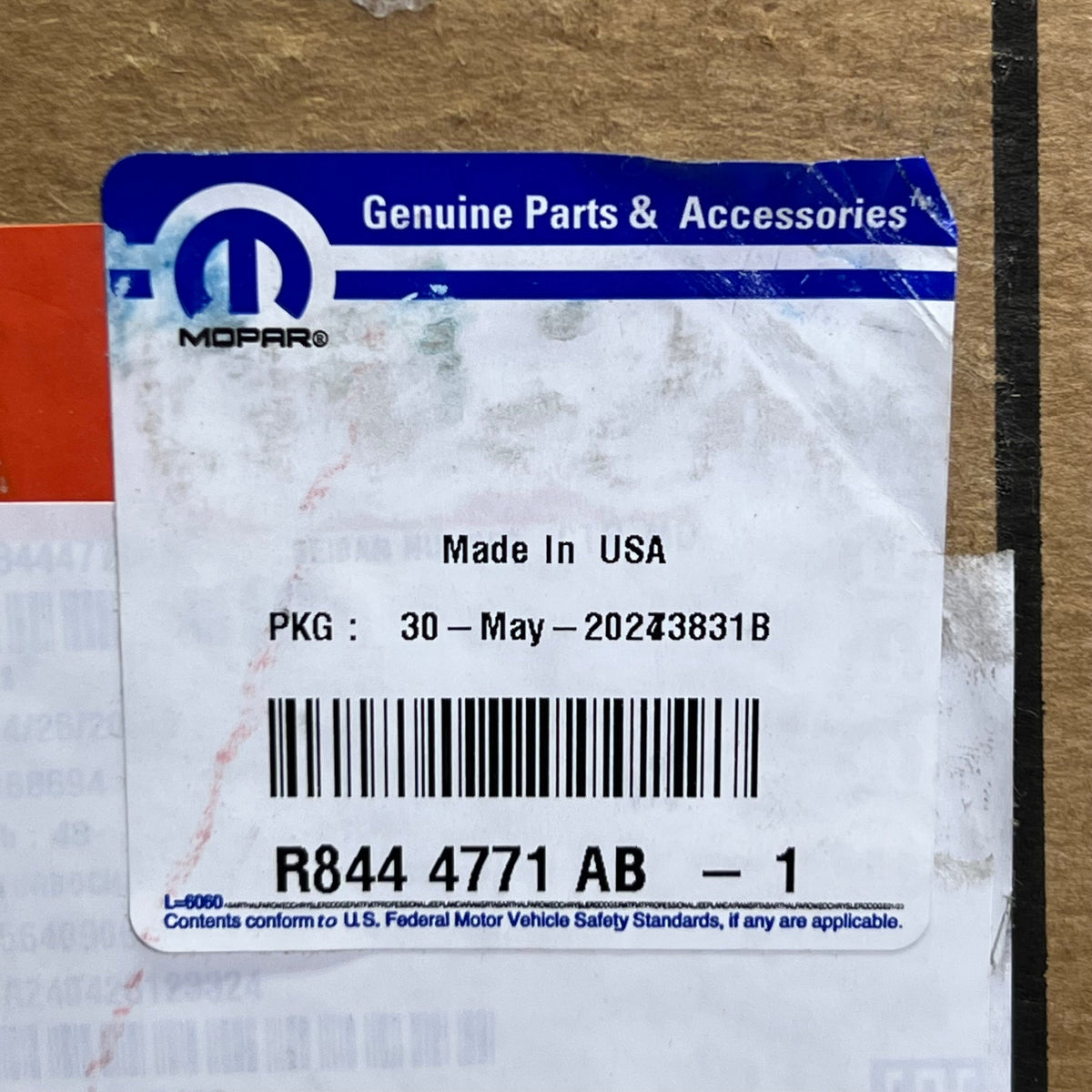 MOPAR Turbo Assembly Sz 12" L X 11" H R8444771AB-1