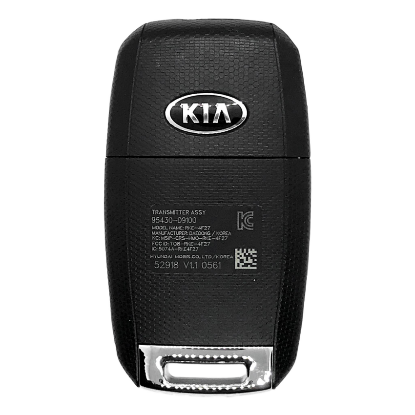 Kia Sportage 2016-2020 OEM 4 Button Flip Key TQ8-RKE-4F27 | 95430-D9100