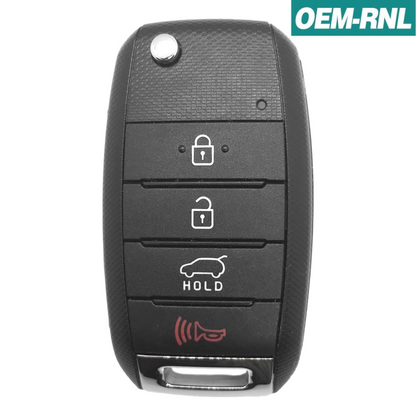 Kia Sedona 2015-2019 OEM 4 Button Flip Key Remote TQ8-RKE-4F19 (95430-A9100)