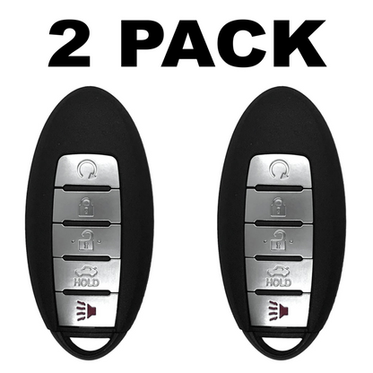 Nissan Altima Maxima 2016-2018 5 Button Smart Key FCC KR5S180144014 (2 Pack)