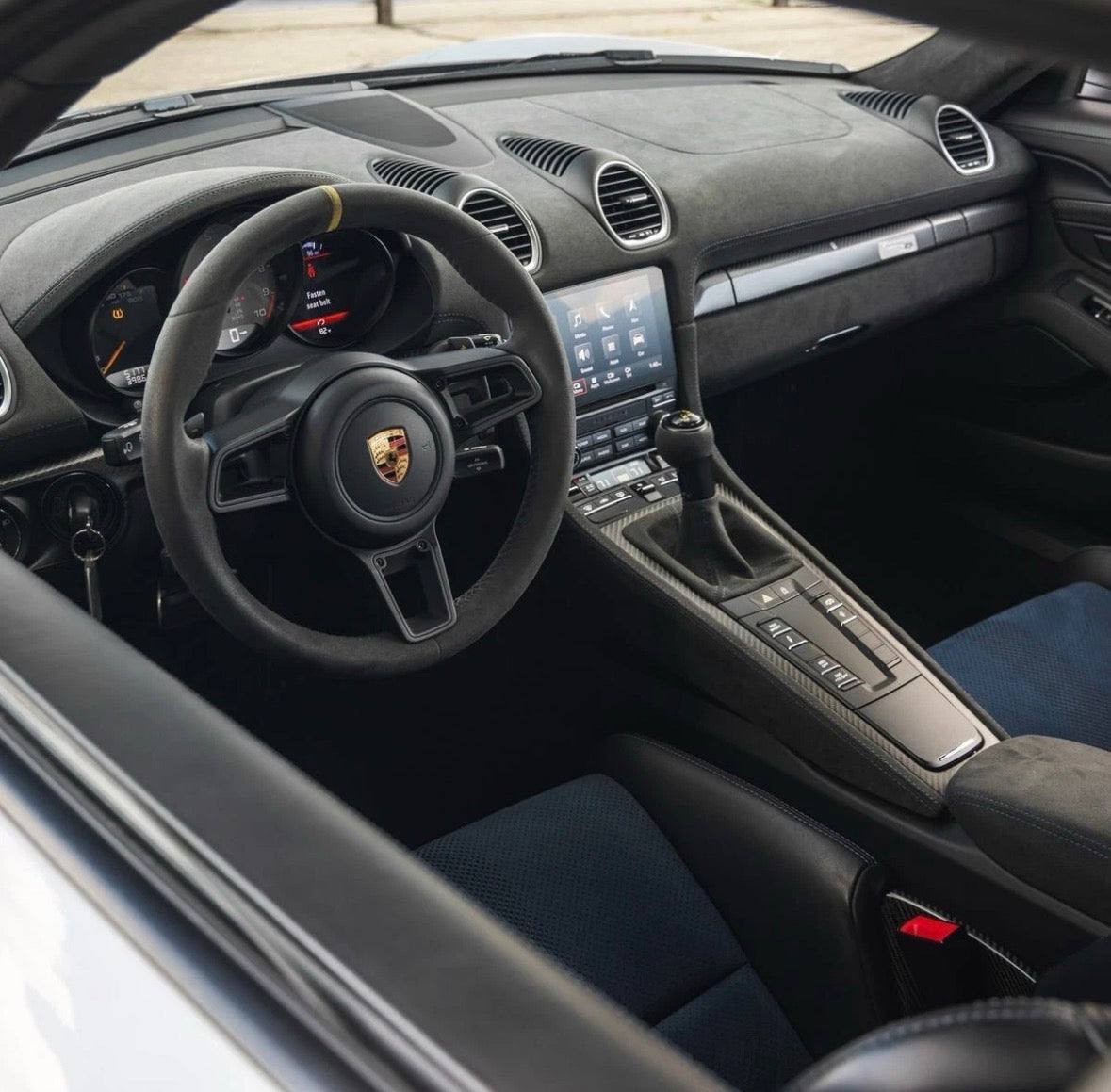 Porsche GT3RS Steering Wheel Trim Cover for 991.2 / 718.1