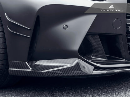 AutoTecknic Dry Carbon Front Bumper Lower Vent Set - BMW G80 M3 | G82/ G83 M4