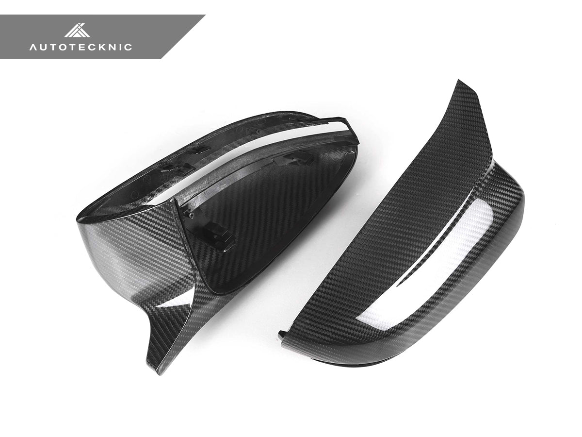 AutoTecknic M-Inspired Carbon Fiber Mirror Covers - BMW G14/ G15/ G16 8-Series