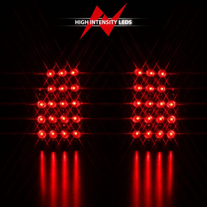Anzo 2003-2006 Chevrolet Silverado 1500 LED Taillights Red/Clear