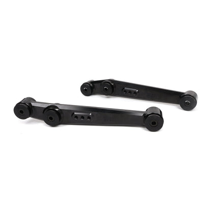 BLOX Racing 90-01 Integra, 89-95 Civic, CRX, Del Sol V2 Billet Rear LCA Poly Bushings - Black BXSS-21203-BK-V2