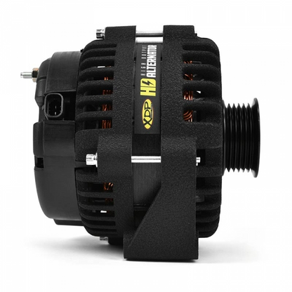 XDP Wrinkle Black HD High Output Alternator XD351