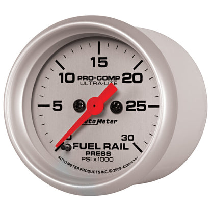 AutoMeter Gauge Rail Pressure (Ram 5.9L) 2-1/16in. 30Kpsi Digital Stepper Motor Ul 4386