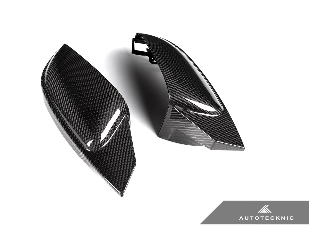 AutoTecknic G8X Style M-Inspired Version II Dry Carbon Mirror Covers - BMW G20 3-Series | G22/ G26 4-Series