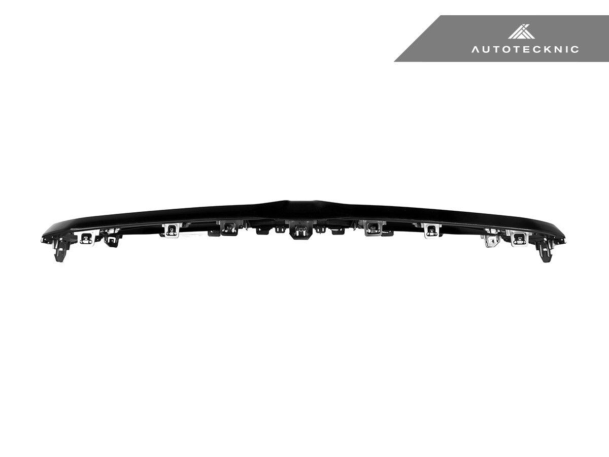 AutoTecknic Dual-Slat Gloss Black Front Grille - BMW G60 5-Series