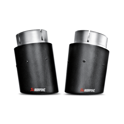 Akrapovic 16-17 BMW 340i (F30 F31) Evolution Line Cat Back (SS) w/ Carbon Tips (Req. Link Pipe) MTP-BM/SS/2H